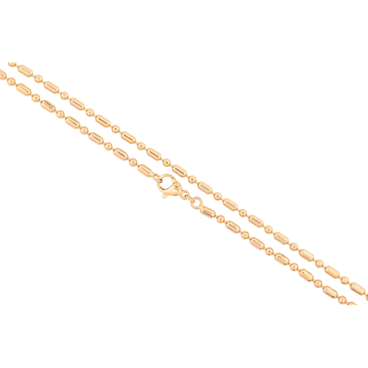 Ланцюжок Xuping Позолота 18K «Плетіння Перлина» довжина 45см х 2.5мм фото №5