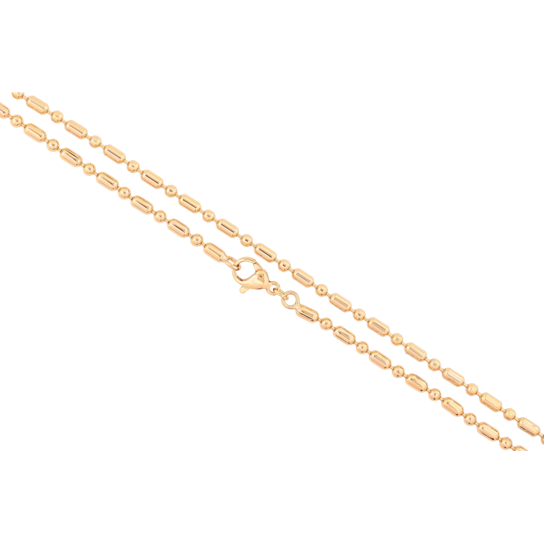 Ланцюжок Xuping Позолота 18K «Плетіння Перлина» довжина 45см х 2.5мм фото №5