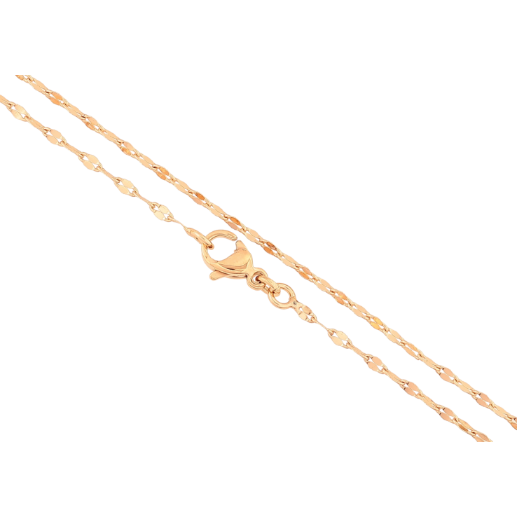 Ланцюжок Xuping Позолота 18K «Плетіння Фантазійне» довжина 44см х 2мм фото №2