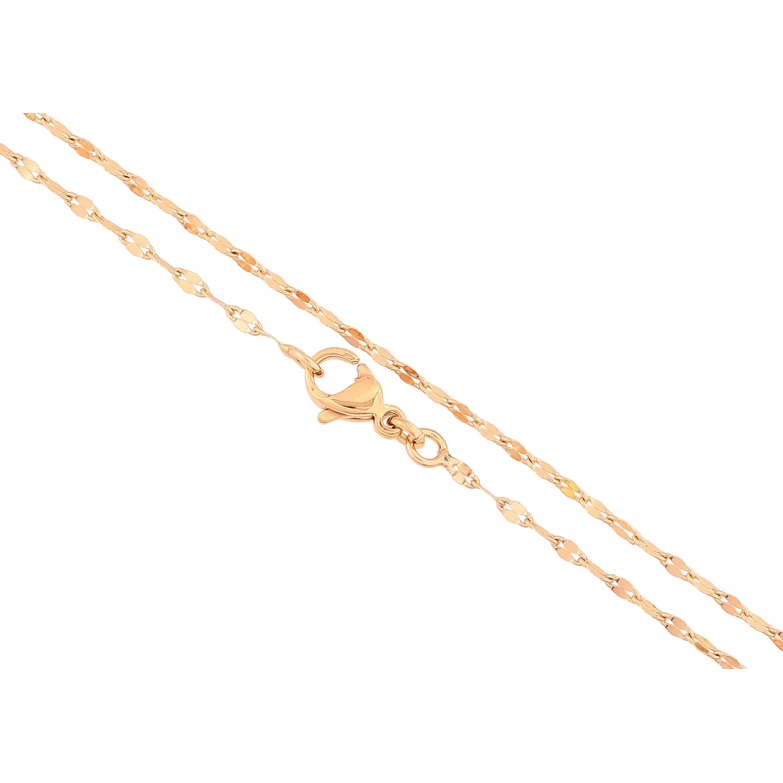 Ланцюжок Xuping Позолота 18K «Плетіння Фантазійне» довжина 44см х 2мм фото №1