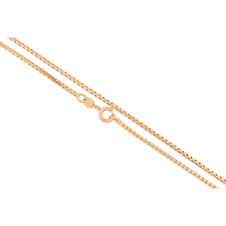 Ланцюжок Xuping Позолота 18K  «Плетіння Венеціанське» довжина 45см х 1.5мм фото №1