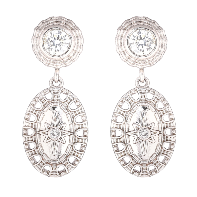 Сережки Xuping Родій пусети «Декоративні підвіски» фото №1