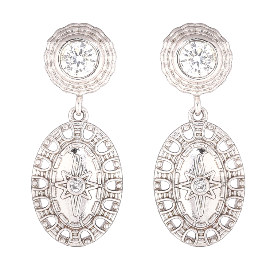 Сережки Xuping Родій пусети «Декоративні підвіски» фото №1