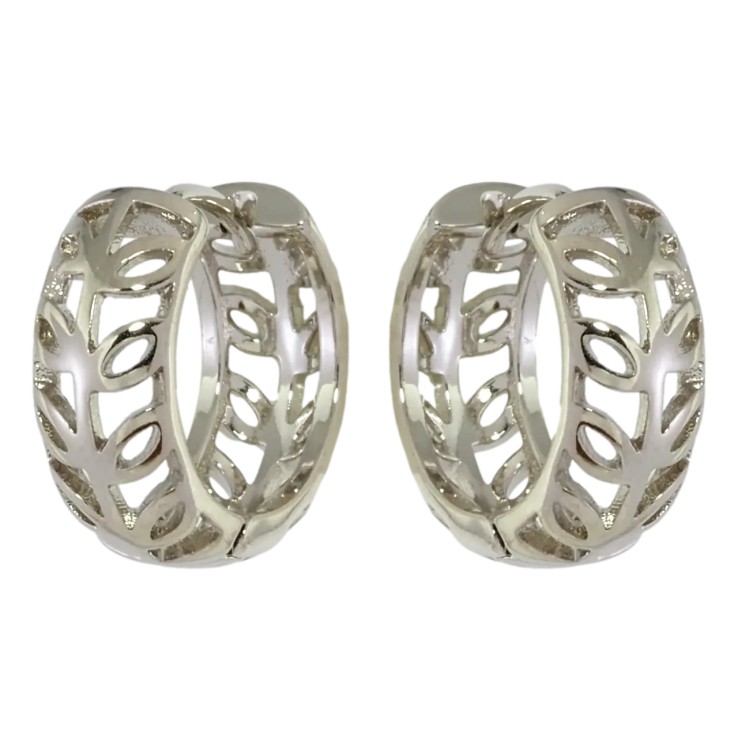 Сережки Xuping Родій колечки Різьблений візерунок гілочки фото №23
