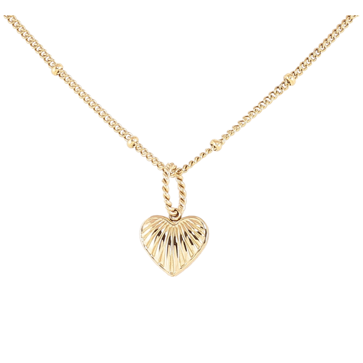 Підвіска на ланцюжку Xuping ТТМ Stainless Steel колір 14К «Сердечко» довжина 45-50см х 2мм фото №8 Підвіска на ланцюжку Xuping ТТМ Stainless Steel колір 14К «Сердечко» довжина 45-50см х 2мм фото №8