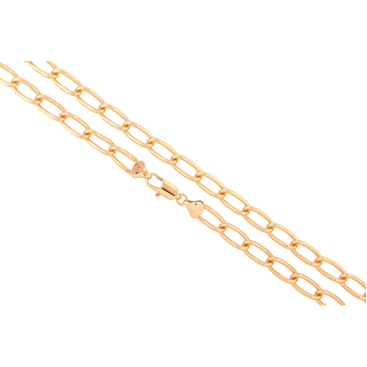 Ланцюжок Xuping Позолота 18K «Плетіння Панцирне» довжина 60см х 7мм фото №8