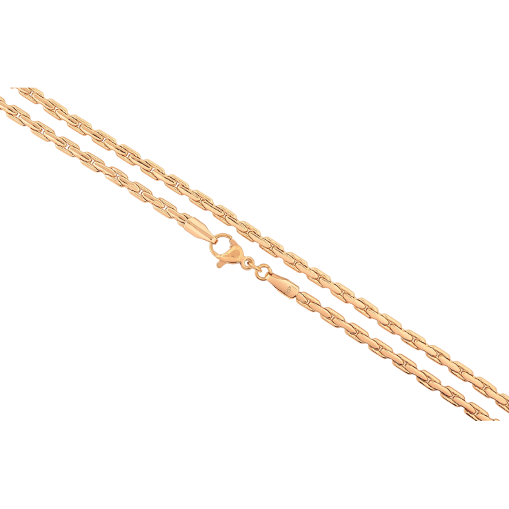 Ланцюжок Xuping Позолота 18K «Плетіння Фантазійне» довжина 45см х 3мм фото №16