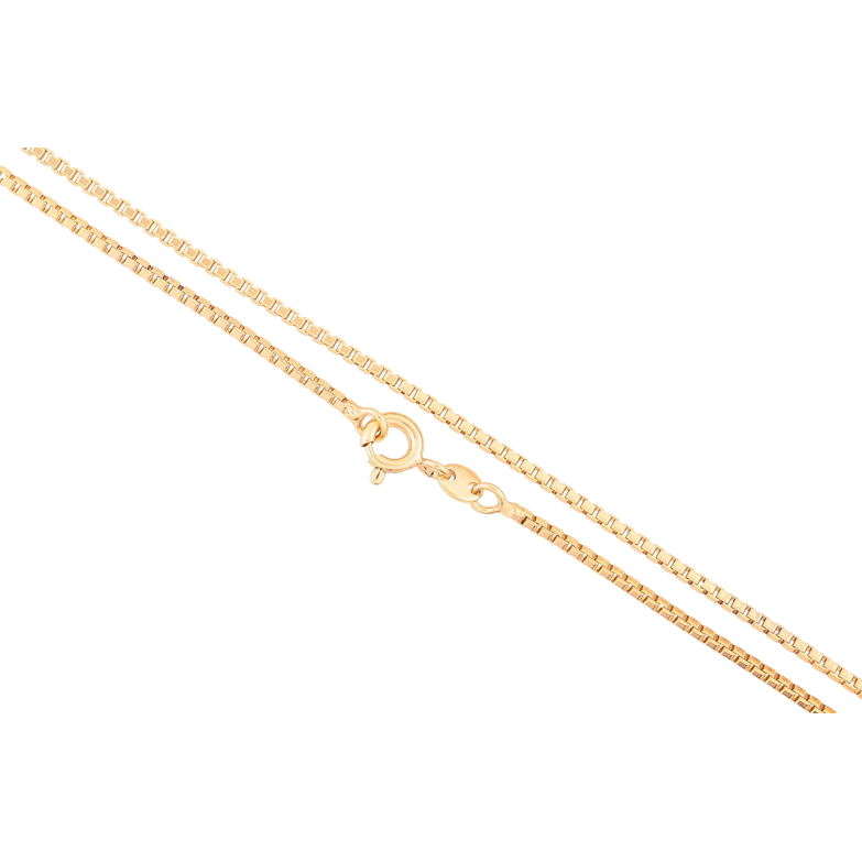 Ланцюжок Xuping Позолота 18K «Плетіння Венеціанське» довжина 45см х 1.5мм фото №1