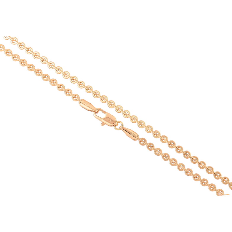 Цепочка Xuping Позолота 18K Плетение Фантазийное длинна 45см х 2.5мм фото №1