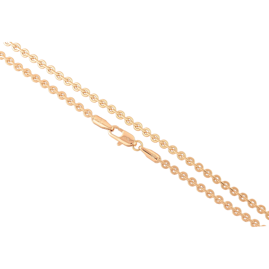 Ланцюжок Xuping Позолота 18K «Плетіння Фантазійне» довжина 45см х 2.5мм фото №1