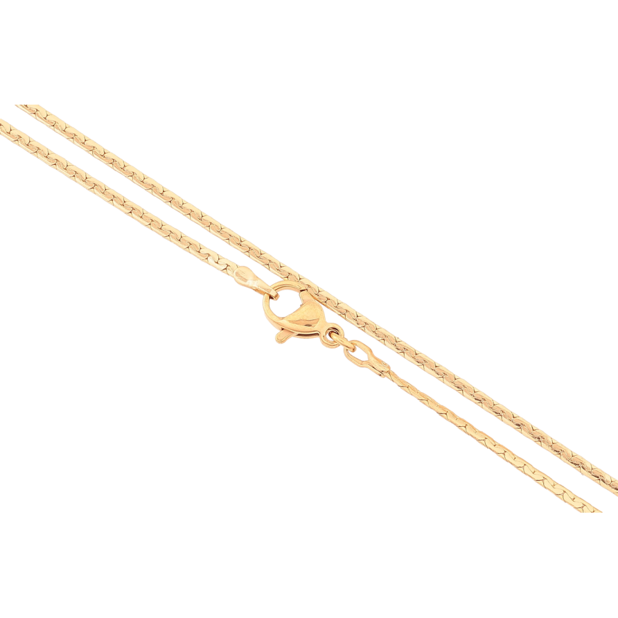 Ланцюжок Xuping Позолота 18K «Плетіння Фантазійне» довжина 45см х 1.5мм фото №1