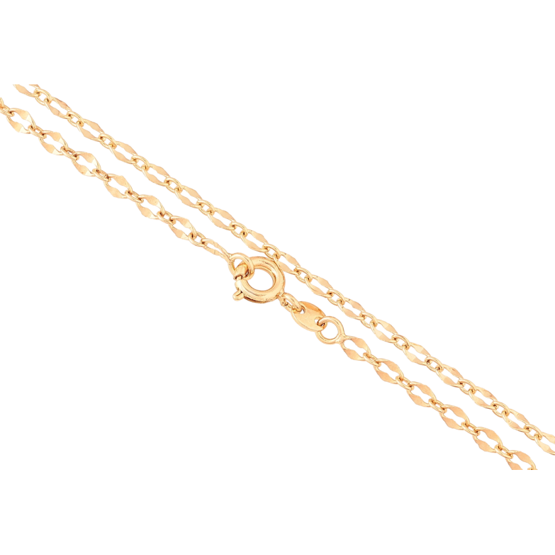 Цепочка Xuping Позолота 18K Плетение Фантазийное длинна 45см х 2.5мм фото №3