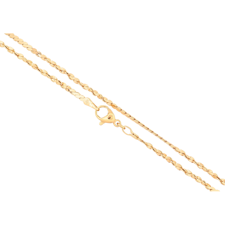 Ланцюжок Xuping Позолота 18K «Плетіння Фантазійне» довжина 45см х 1.5мм фото №10