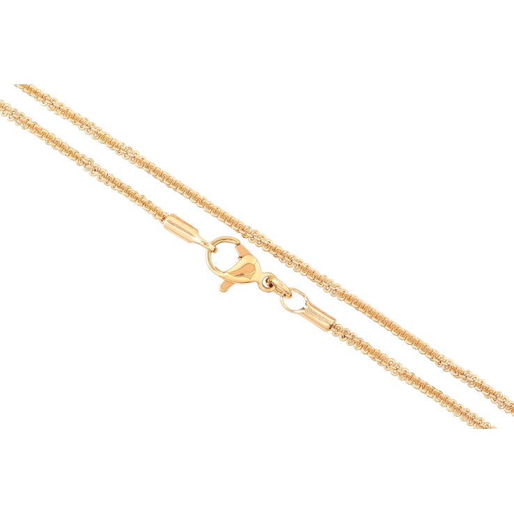 Ланцюжок Xuping Позолота 18K «Плетіння Кроча» довжина 46см х 1.5мм фото №18