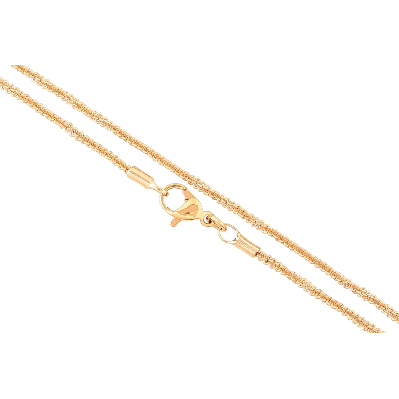 Ланцюжок Xuping Позолота 18K «Плетіння Кроча» довжина 46см х 1.5мм фото №12