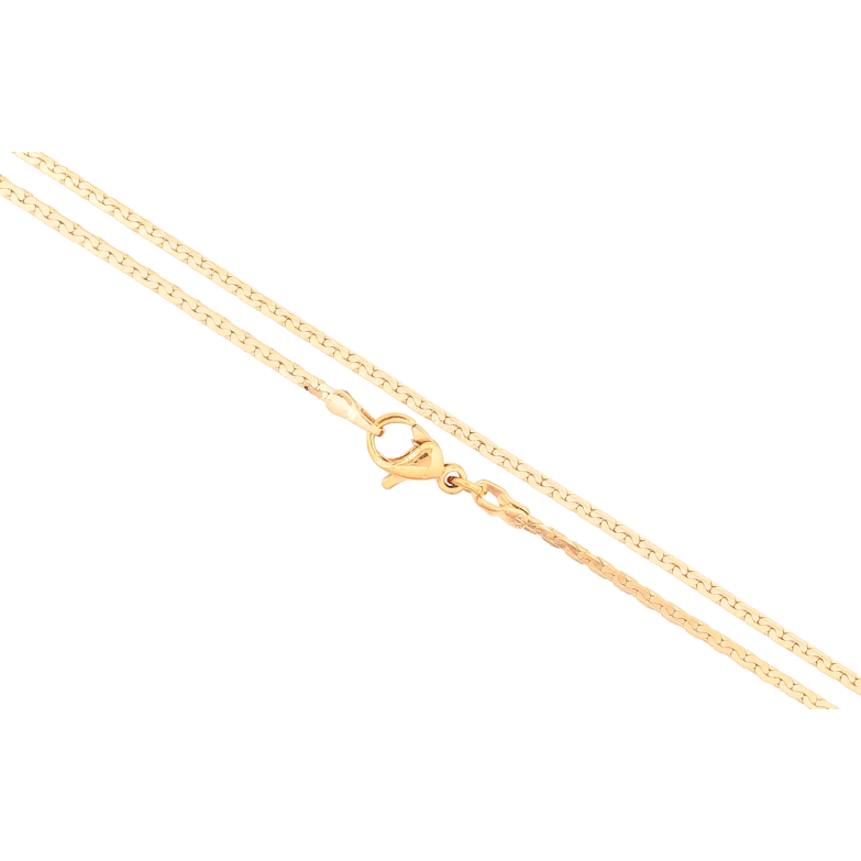 Ланцюжок Xuping Позолота 18K «Плетіння Фантазійне» довжина 45см х 1мм фото №1