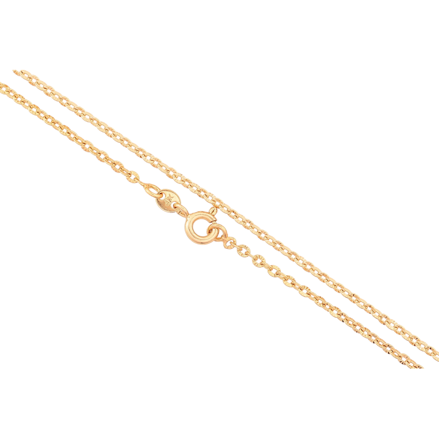 Ланцюжок Xuping Позолота 18K «Плетіння Якірне» довжина 45см х 2мм фото №1