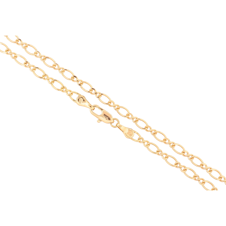 Ланцюжок Xuping Позолота 18K «Плетіння Фантазійне» довжина 45см х 3мм фото №17