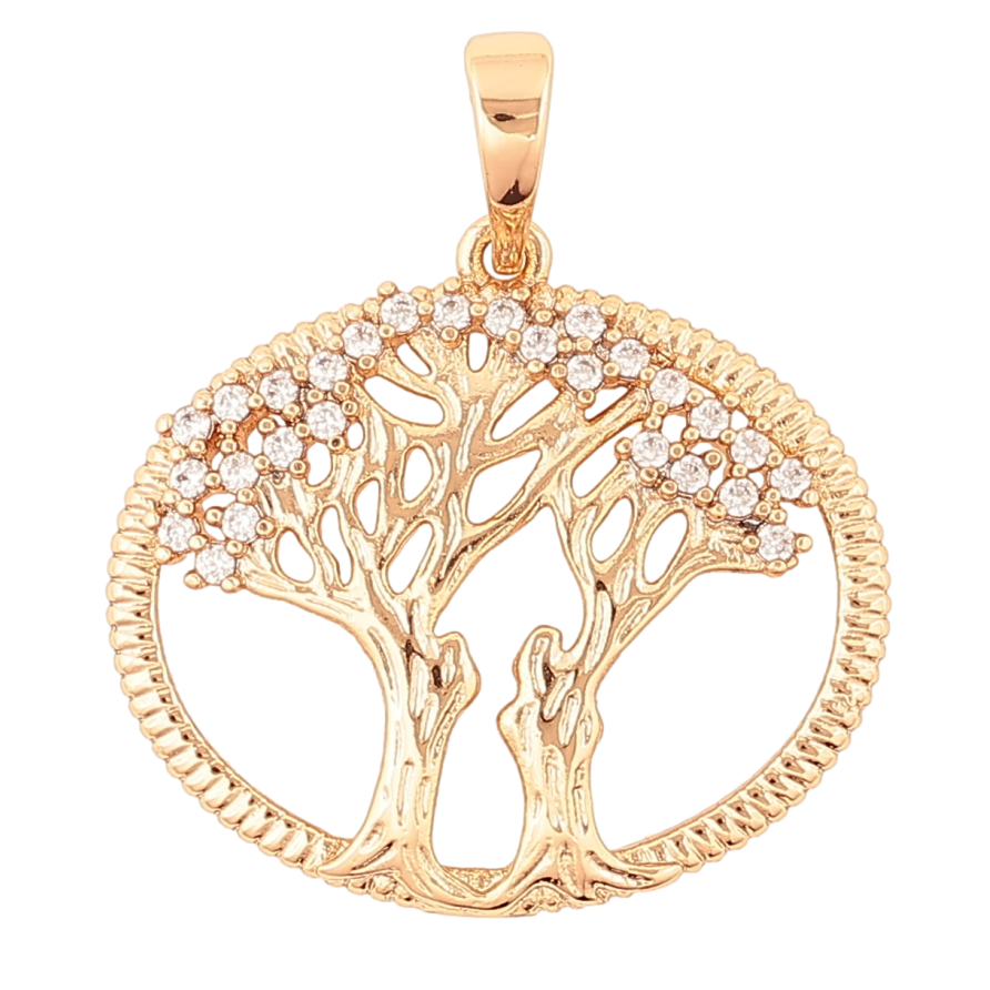 Кулон Xuping Позолота 18K «Дерева» для ланцюжка до 6мм фото №1