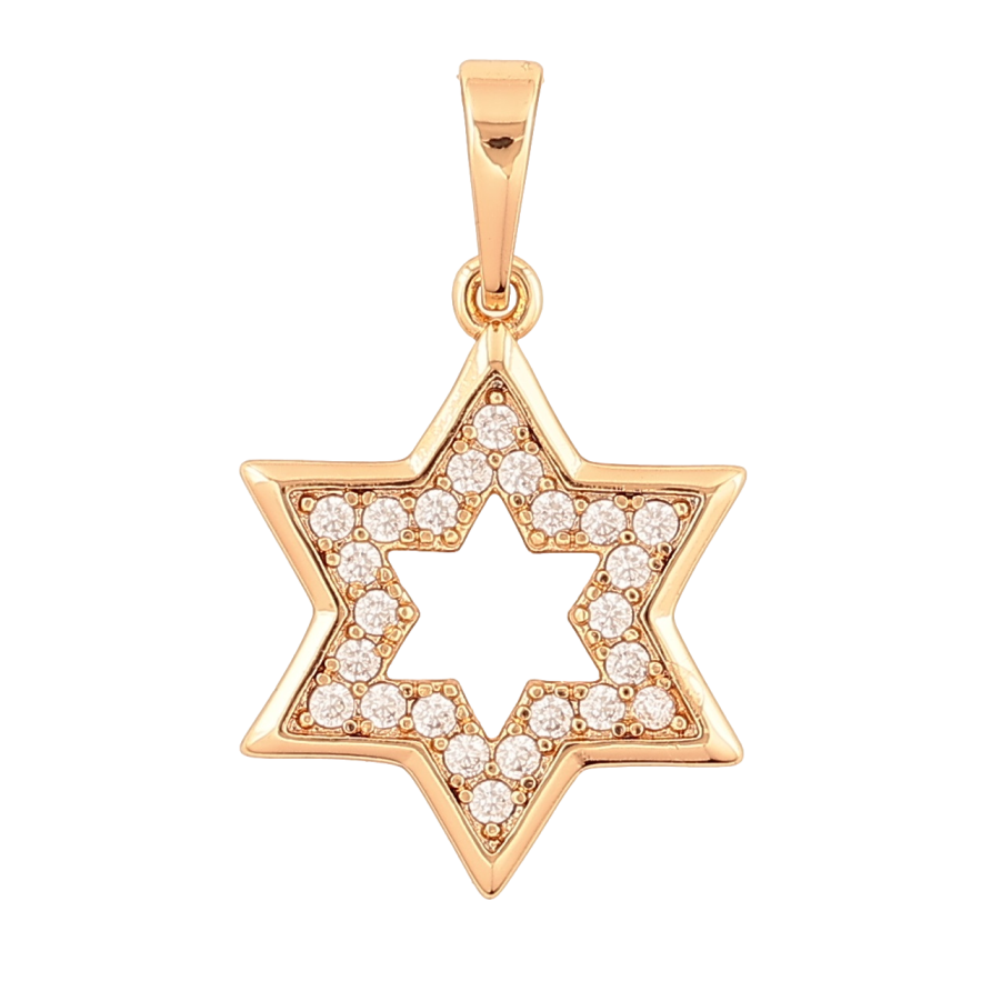 Кулон Xuping Позолота 18K «Декоративний візерунок» для ланцюжка до 5мм фото №1