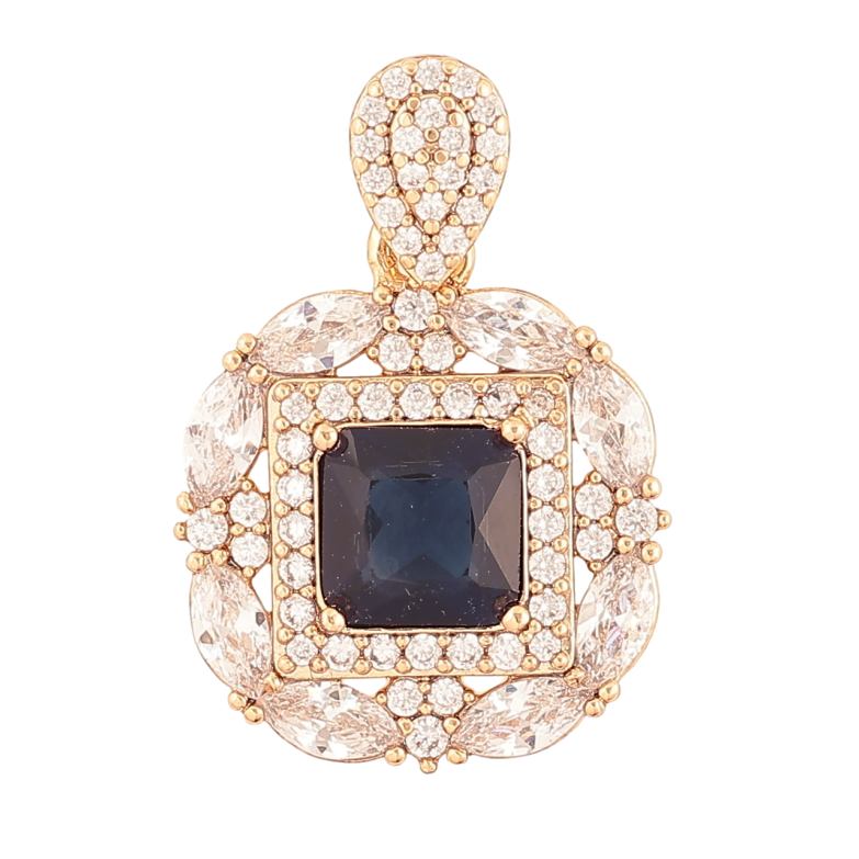 Кулон Xuping Позолота 18K «Інкрустація кристалами» для ланцюжка до 4мм фото №1