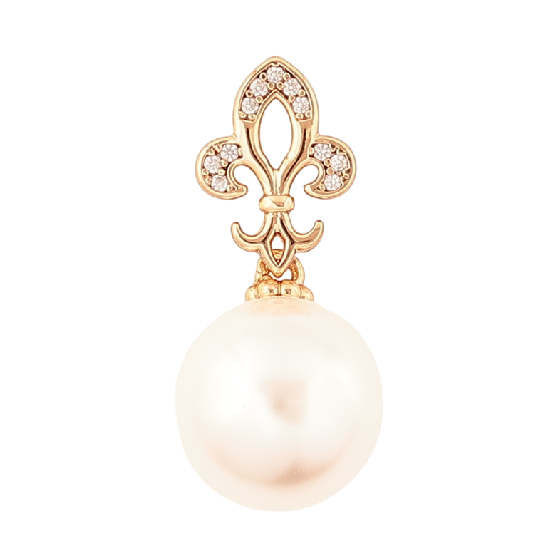 Кулон Xuping Позолота 18K Жемчужина, ø 12мм для цепочки до 2мм фото №1