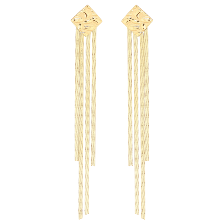 Сережки Xuping TTM Stainless Steel колір 14К пусети «Декоративні підвіски» фото №20