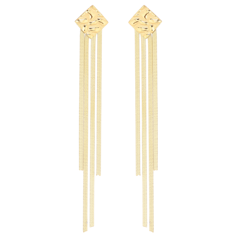 Сережки Xuping TTM Stainless Steel колір 14К пусети «Декоративні підвіски» фото №1