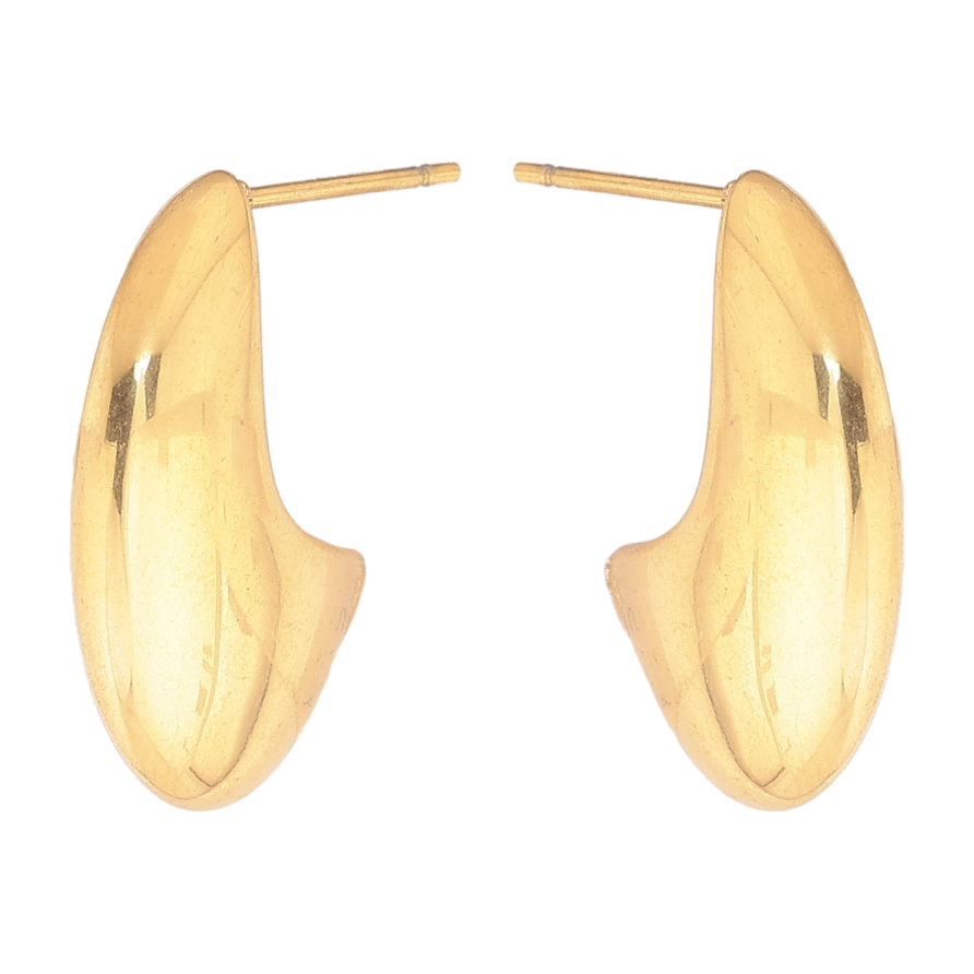 Сережки Xuping TTM Stainless Steel колір 14К пусети «Декоративні» фото №1