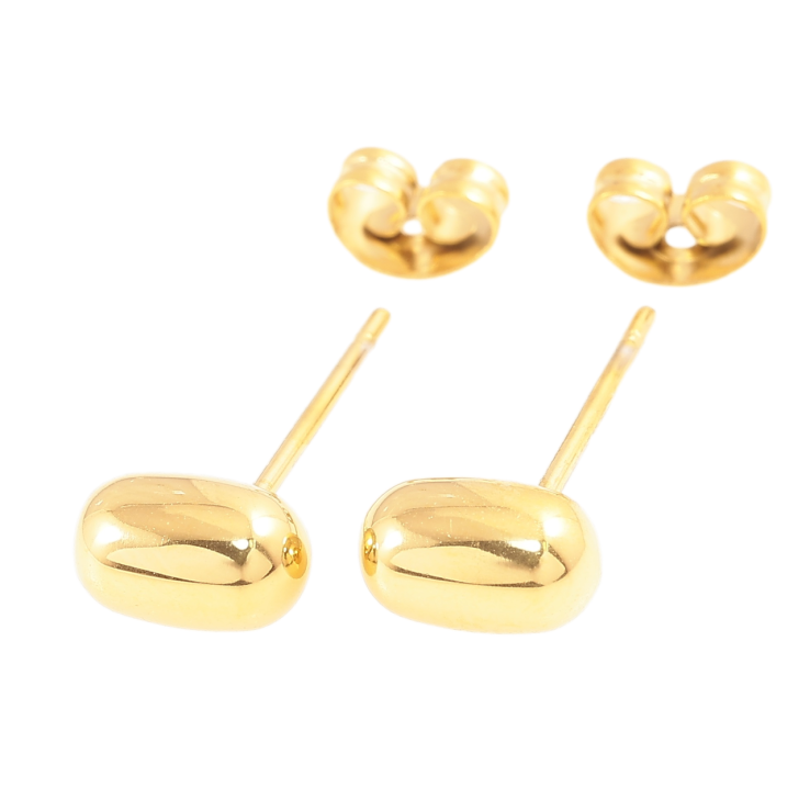 Сережки Xuping TTM Stainless Steel колір 14К пусети «Декоративні» фото №15