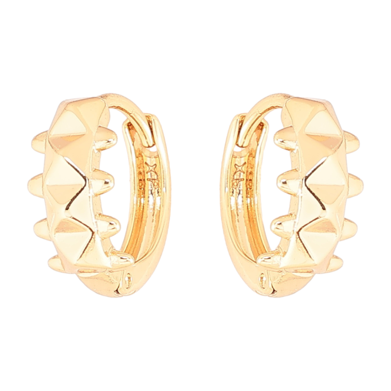 Серьги Xuping Позолота 18K колечки Декоративный узор фото №1