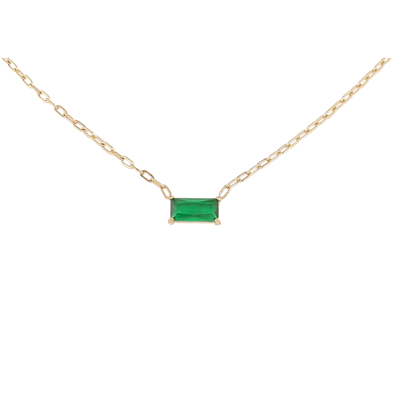 Підвіска на ланцюжку Xuping ТТМ Stainless Steel колір 14К «Зелений кристал» довжина 45-50см х 1.5мм фото №14 Підвіска на ланцюжку Xuping ТТМ Stainless Steel колір 14К «Зелений кристал» довжина 45-50см х 1.5мм фото №14