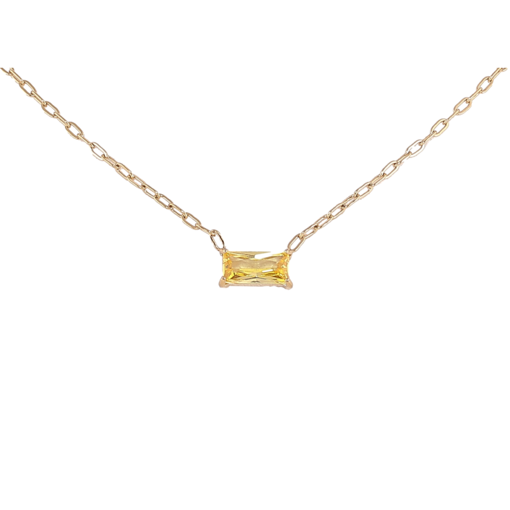 Підвіска на ланцюжку Xuping ТТМ Stainless Steel колір 14К «Жовтий кристал» довжина 45-50см х 1.5мм фото №20