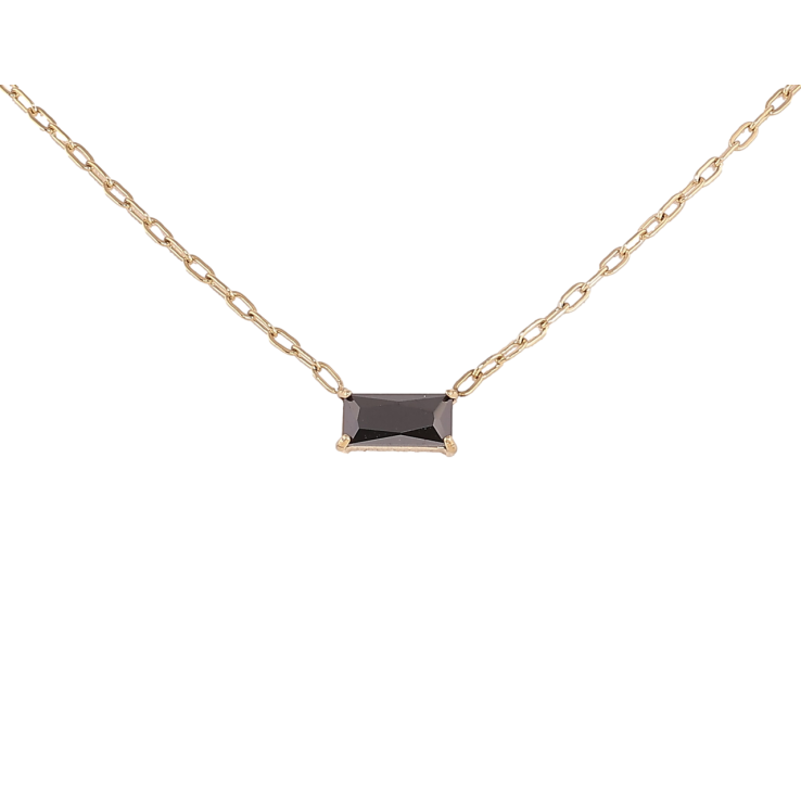 Підвіска на ланцюжку Xuping ТТМ Stainless Steel колір 14К «Чорний кристал» довжина 45-50см х 1.5мм фото №17