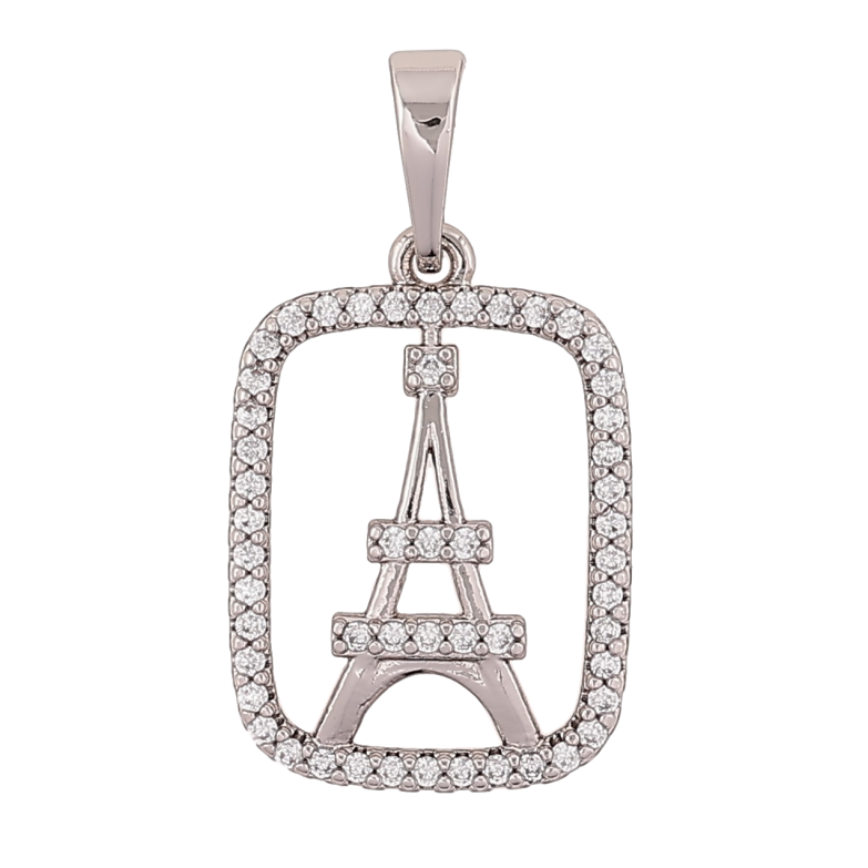 Кулон Xuping Родій «Ейфелева Вежа» для ланцюжка до 6мм фото №13