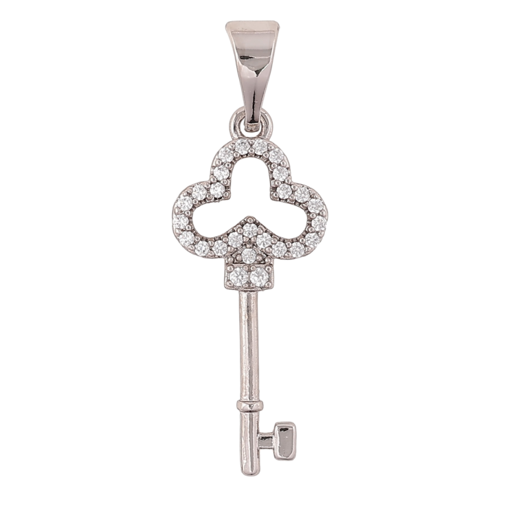 Кулон Xuping Родій «Ключик» для ланцюжка до 7мм фото №15