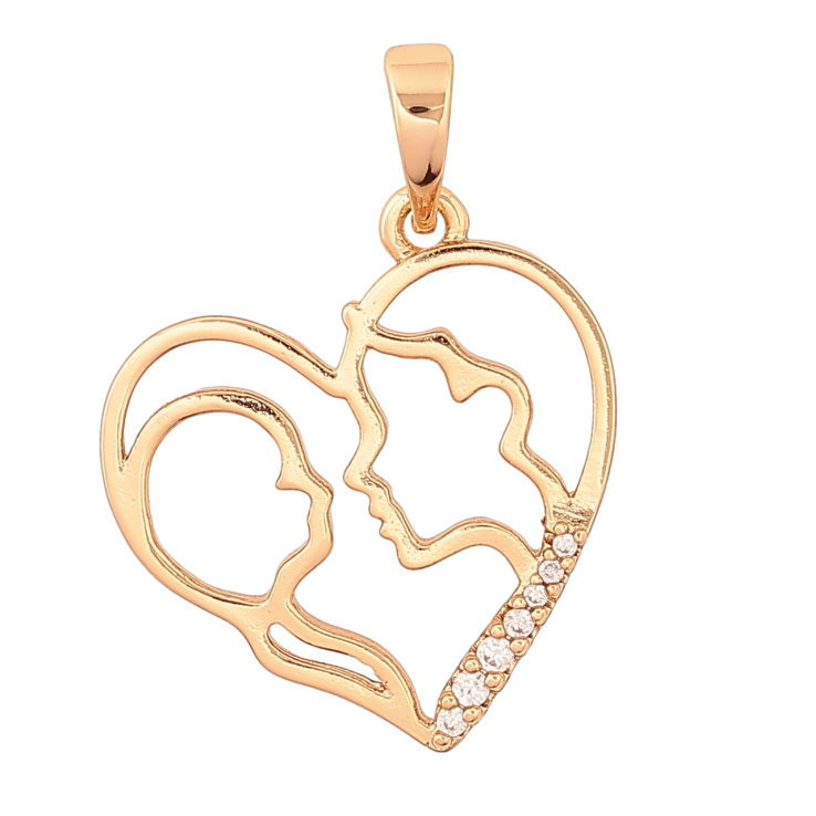 Кулон Xuping Позолота 18K «Любов матері» для ланцюжка до 6мм фото №14