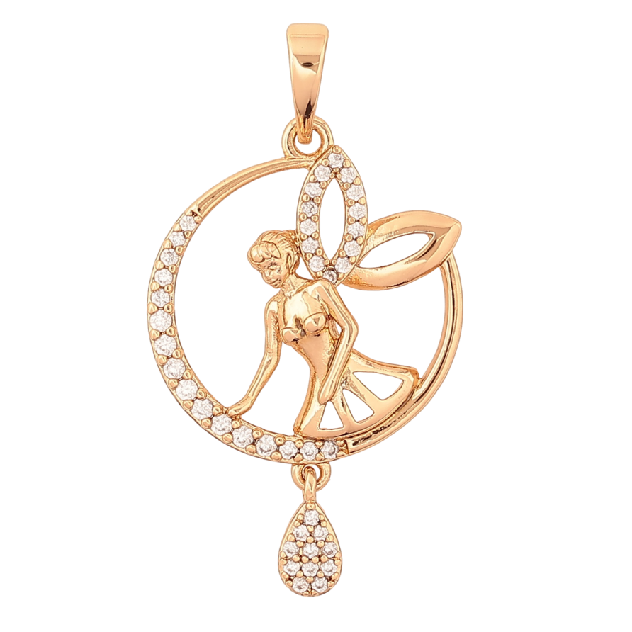 Кулон Xuping Позолота 18K «Фея» для ланцюжка до 6мм фото №1