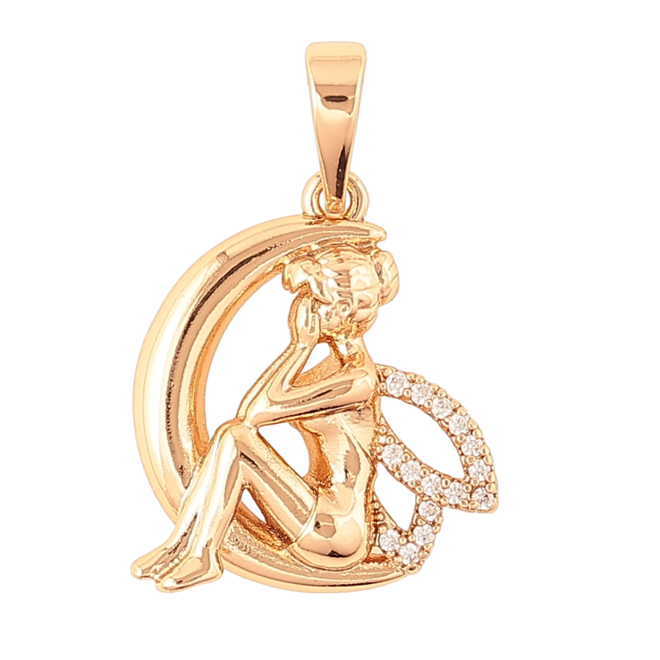 Кулон Xuping Позолота 18K «Фея» для ланцюжка до 6мм фото №15