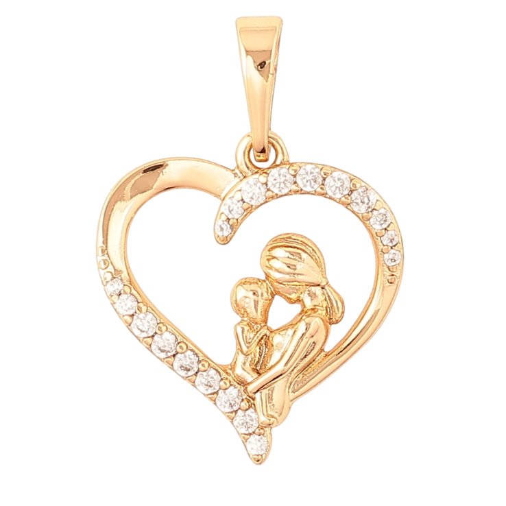 Кулон Xuping Позолота 18K «Любов матері» для ланцюжка до 6мм фото №17