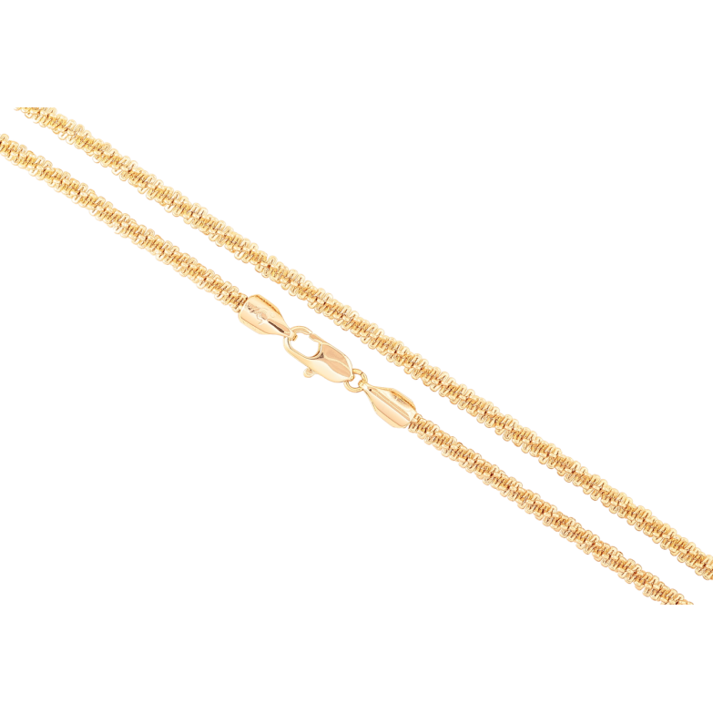 Ланцюжок Xuping Позолота 18K «Плетіння Кроча» довжина 45см х 3мм фото №24