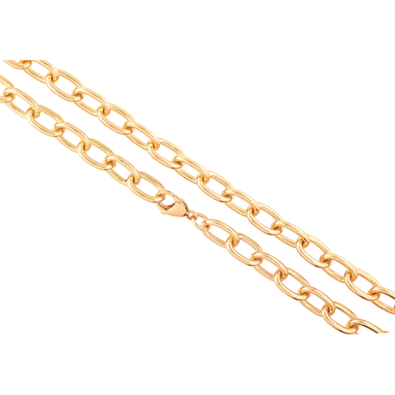 Ланцюжок Xuping Позолота 18K «Плетіння Якірне» довжина 50см х 9мм фото №1