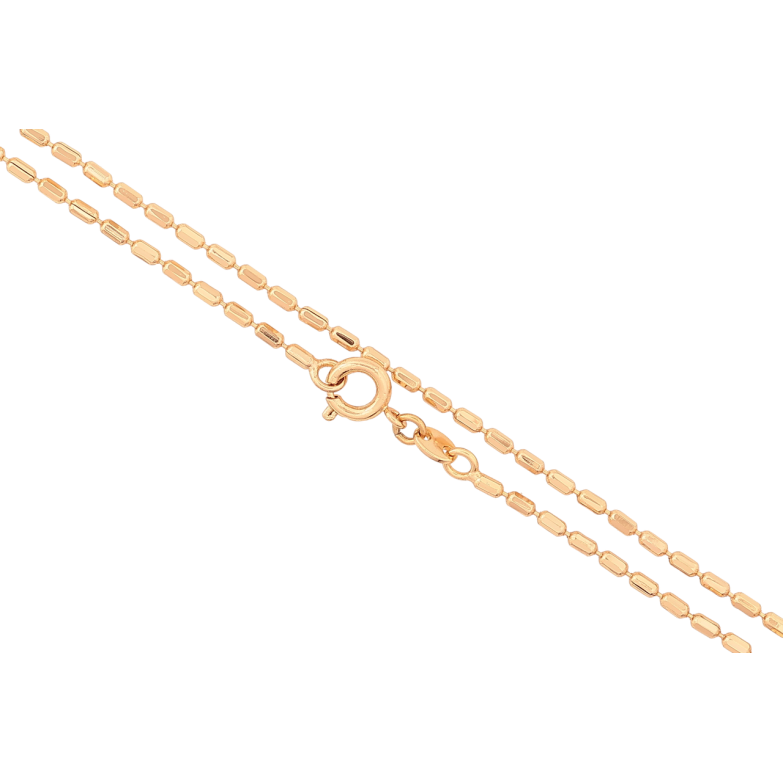 Ланцюжок Xuping Позолота 18K «Плетіння Перлина» довжина 46см х 1.5мм фото №1