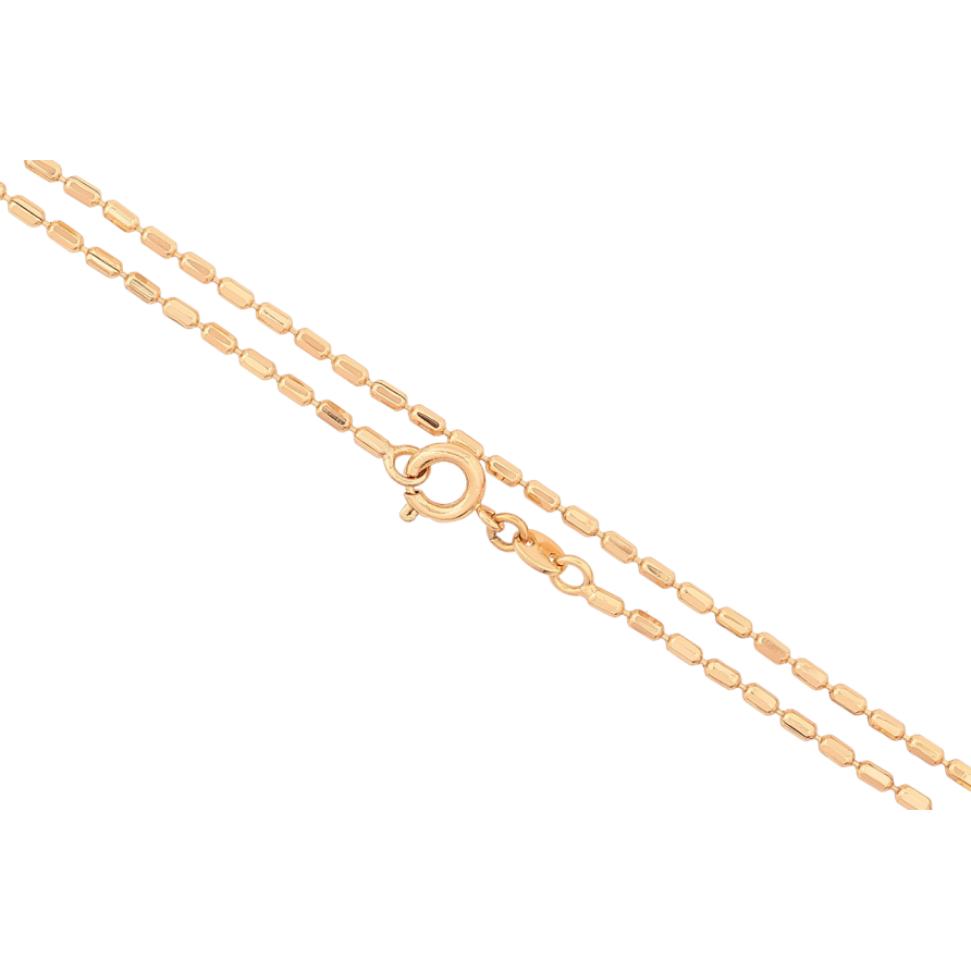 Ланцюжок Xuping Позолота 18K «Плетіння Перлина» довжина 46см х 1.5мм фото №1