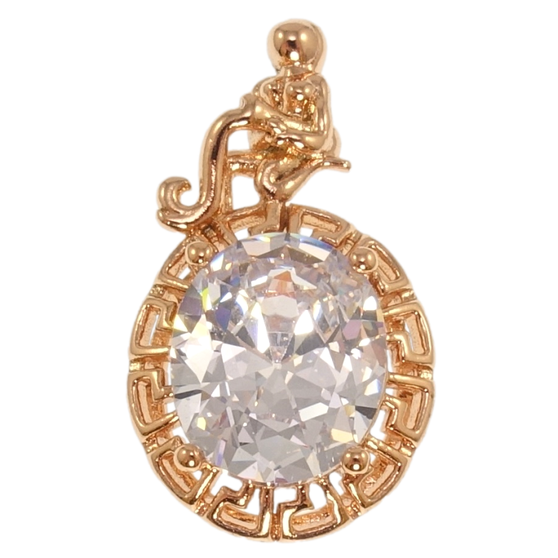 Кулон Xuping Позолота РВ Знак Зодіаку Водолій для ланцюжка до 3мм фото №1