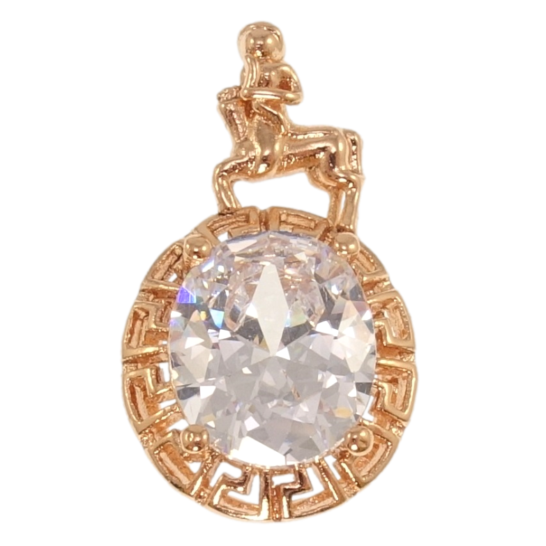 Кулон Xuping Позолота РВ Знак Зодіаку Стрілець для ланцюжка до 3мм фото №1 Кулон Xuping Позолота РВ Знак Зодіаку Стрілець для ланцюжка до 3мм фото №1