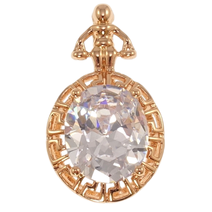 Кулон Xuping Позолота РВ Знак Зодіаку Терези для ланцюжка до 3мм фото №16