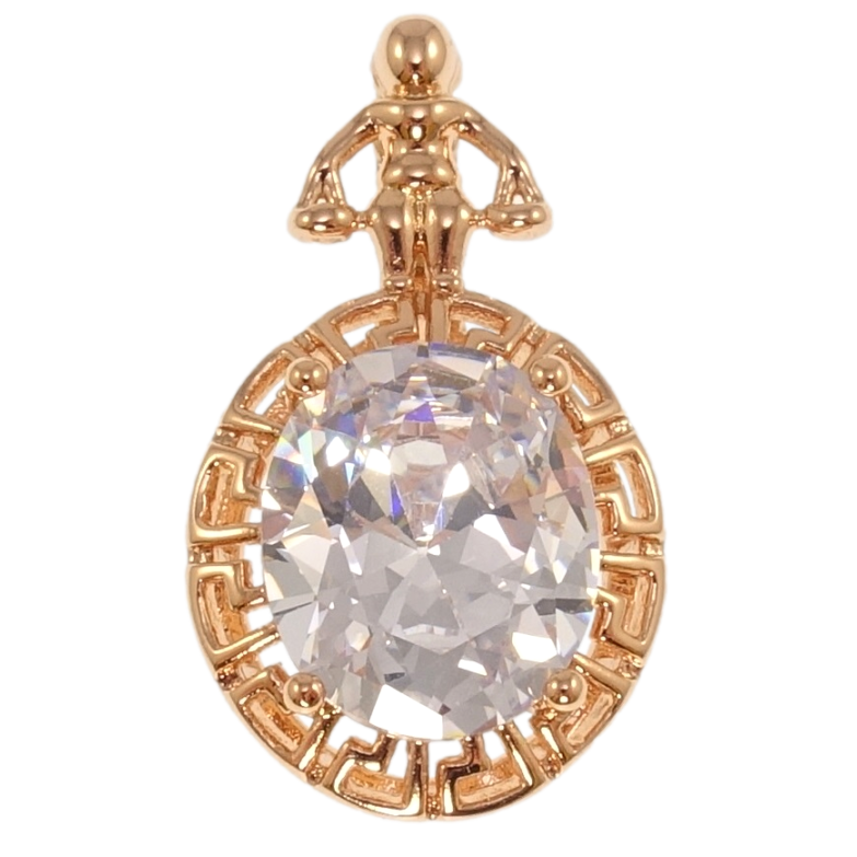 Кулон Xuping Позолота РВ Знак Зодіаку Терези для ланцюжка до 3мм фото №1