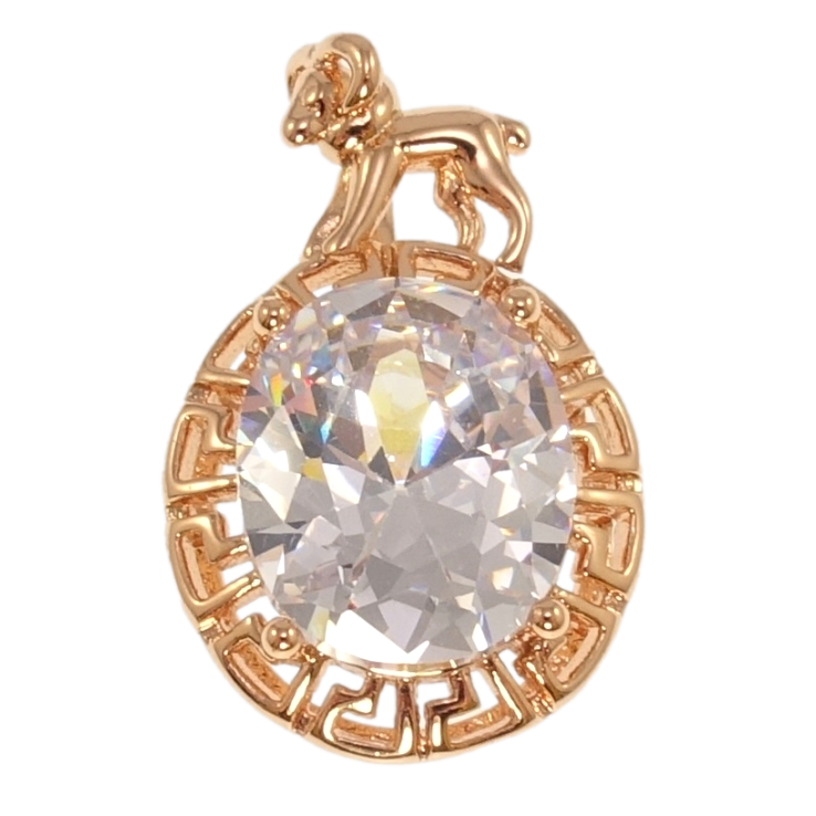 Кулон Xuping Позолота РВ Знак Зодіаку Овен для ланцюжка до 4мм фото №18