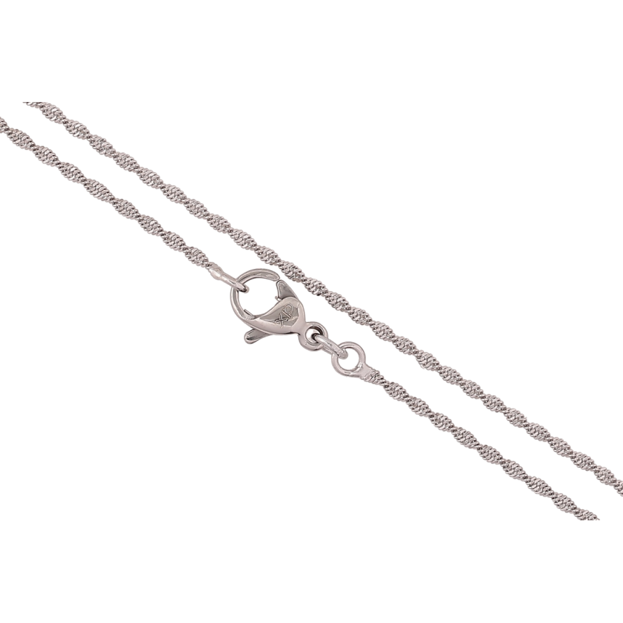 Цепочка Xuping Родий Плетение Супердиск длина 45см х 1.5мм фото №1